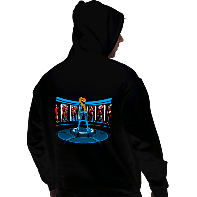 Secret_Shirts Pullover Hoodies, Unisex / Small / Black Iron-Aran