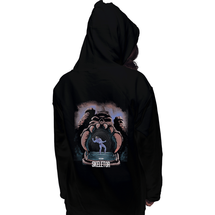 Shirts Zippered Hoodies, Unisex / Small / Black The Skeletor
