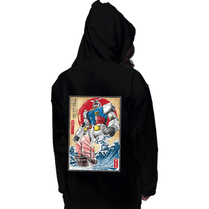 Daily_Deal_Shirts Pullover Hoodies, Unisex / Small / Black RX-78-2 Gundam in Japan