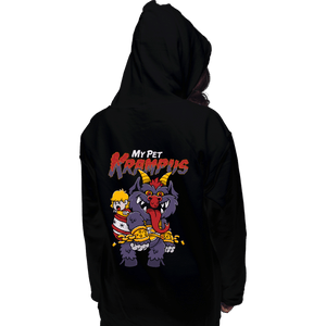 Daily_Deal_Shirts Pullover Hoodies, Unisex / Small / Black My Pet Krampus