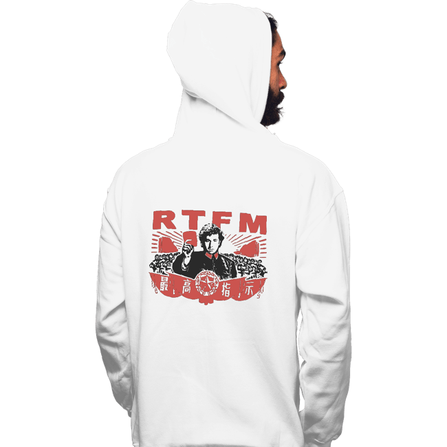 Secret_Shirts Pullover Hoodies, Unisex / Small / White RTFM