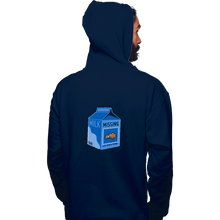 Load image into Gallery viewer, Shirts Pullover Hoodies, Unisex / Small / Navy Missing Fish
