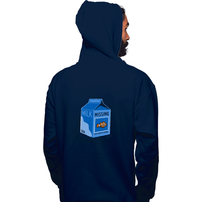 Shirts Pullover Hoodies, Unisex / Small / Navy Missing Fish