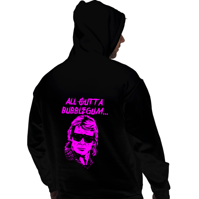 Shirts Pullover Hoodies, Unisex / Small / Black All Outta Bubblegum