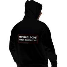 Load image into Gallery viewer, Shirts Pullover Hoodies, Unisex / Small / Black Michael Scott Paper Company
