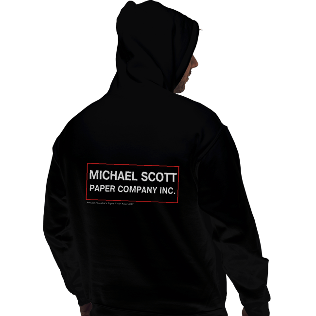 Shirts Pullover Hoodies, Unisex / Small / Black Michael Scott Paper Company