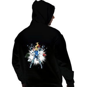 Daily_Deal_Shirts Pullover Hoodies, Unisex / Small / Black Shattered