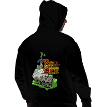 Load image into Gallery viewer, Secret_Shirts Pullover Hoodies, Unisex / Small / Black Roll The Master Dice
