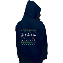 Load image into Gallery viewer, Secret_Shirts Pullover Hoodies, Unisex / Small / Navy A Rogue Christmas
