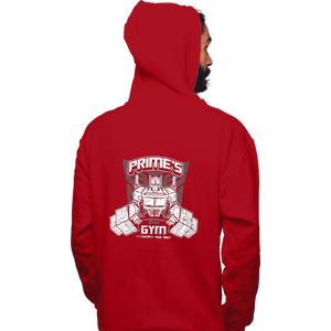 Shirts Pullover Hoodies, Unisex / Small / Red Prime's Gym