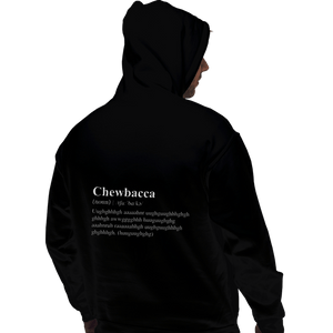 Shirts Pullover Hoodies, Unisex / Small / Black Chewbacca Dictionary