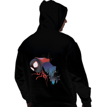 Load image into Gallery viewer, Shirts Pullover Hoodies, Unisex / Small / Black Spider Miles
