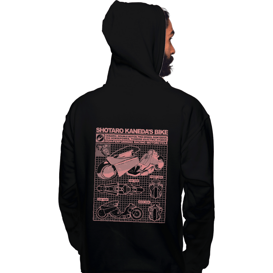 Shirts Pullover Hoodies, Unisex / Small / Black Shotaro Kaneda's Bike