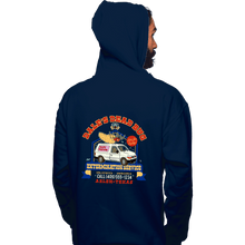Load image into Gallery viewer, Daily_Deal_Shirts Pullover Hoodies, Unisex / Small / Navy Dale&#39;s Dead Bug Service
