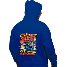Load image into Gallery viewer, Secret_Shirts Pullover Hoodies, Unisex / Small / Royal Blue Mos Vespa Customs
