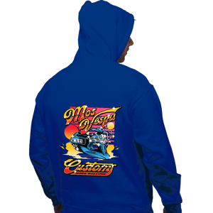 Secret_Shirts Pullover Hoodies, Unisex / Small / Royal Blue Mos Vespa Customs
