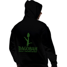 Load image into Gallery viewer, Daily_Deal_Shirts Pullover Hoodies, Unisex / Small / Black Dagobah Health And Wellness Retreat
