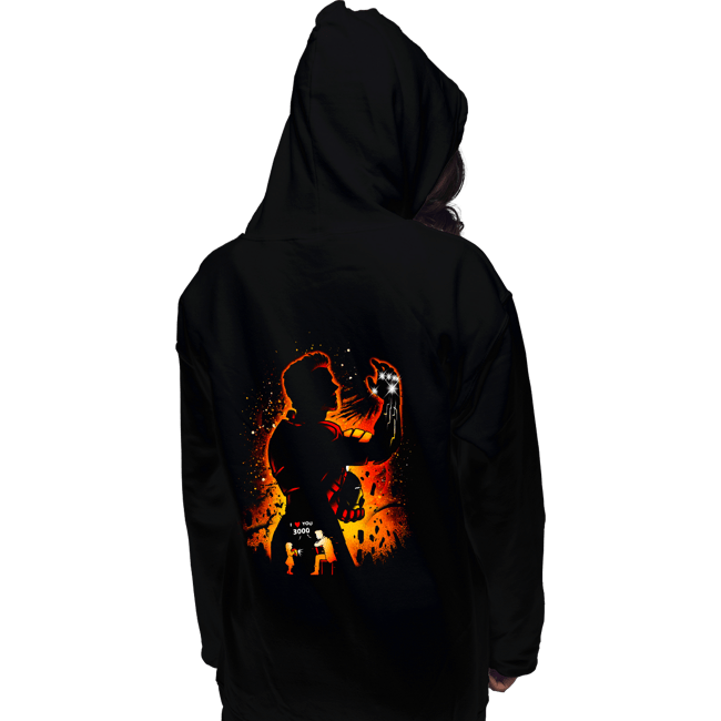 Shirts Pullover Hoodies, Unisex / Small / Black Man Of Iron