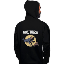 Load image into Gallery viewer, Shirts Pullover Hoodies, Unisex / Small / Black The Adventures Of Mr. Wick
