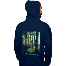 Load image into Gallery viewer, Shirts Pullover Hoodies, Unisex / Small / Navy Visit Endor
