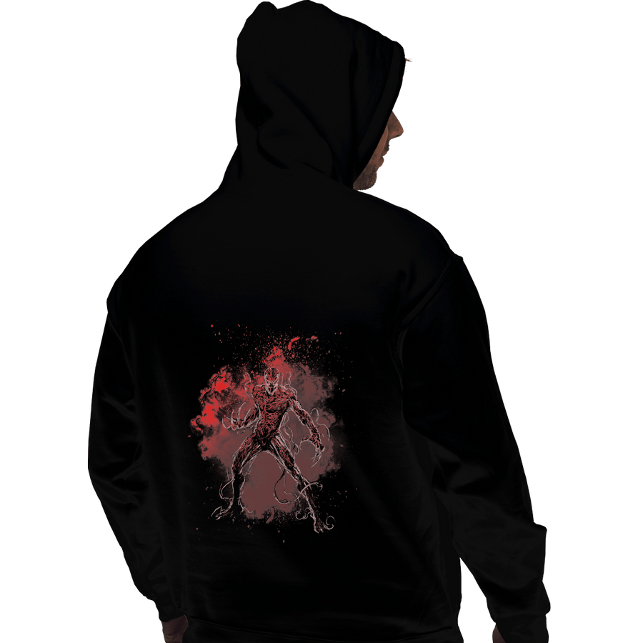 Shirts Pullover Hoodies, Unisex / Small / Black Carnage Art