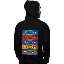 Load image into Gallery viewer, Daily_Deal_Shirts Pullover Hoodies, Unisex / Small / Black TMNT Eyes
