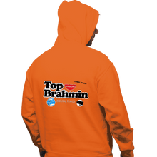Load image into Gallery viewer, Daily_Deal_Shirts Pullover Hoodies, Unisex / Small / Orange Top Brahmin
