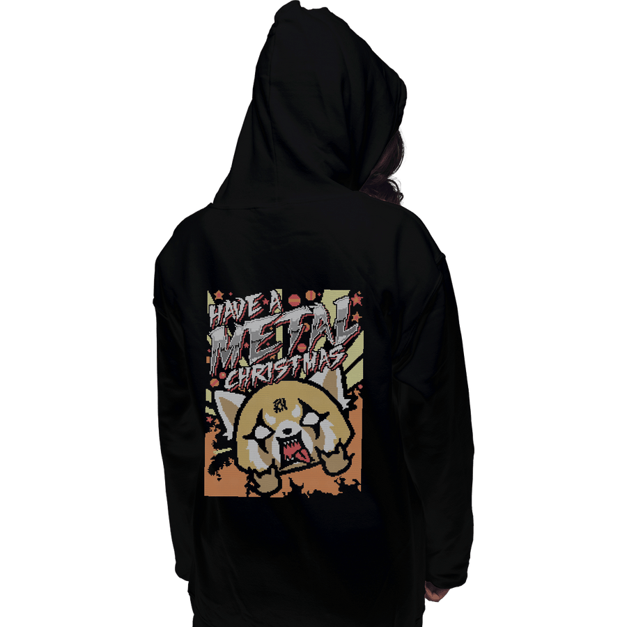 Shirts Pullover Hoodies, Unisex / Small / Black Have A Metal Christmas