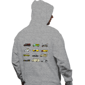 Secret_Shirts Pullover Hoodies, Unisex / Small / Sports Grey Iconic Cars & Vans