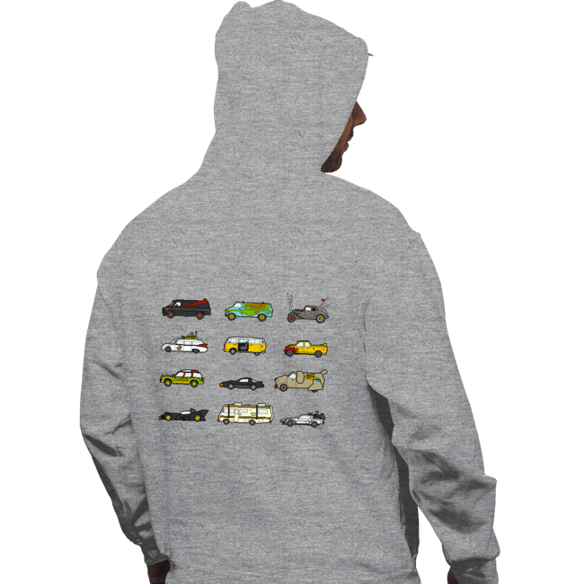 Secret_Shirts Pullover Hoodies, Unisex / Small / Sports Grey Iconic Cars & Vans