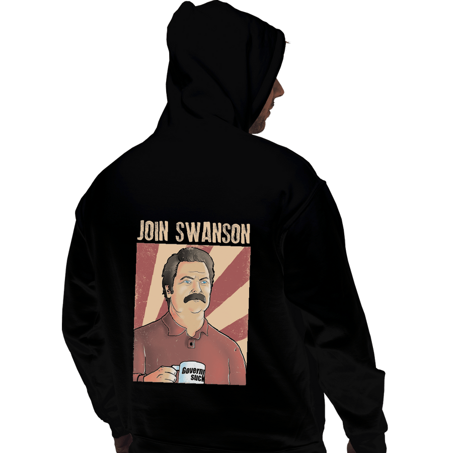 Shirts Pullover Hoodies, Unisex / Small / Black Join Swanson