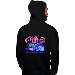 Secret_Shirts Pullover Hoodies, Unisex / Small / Black Felt Cute!