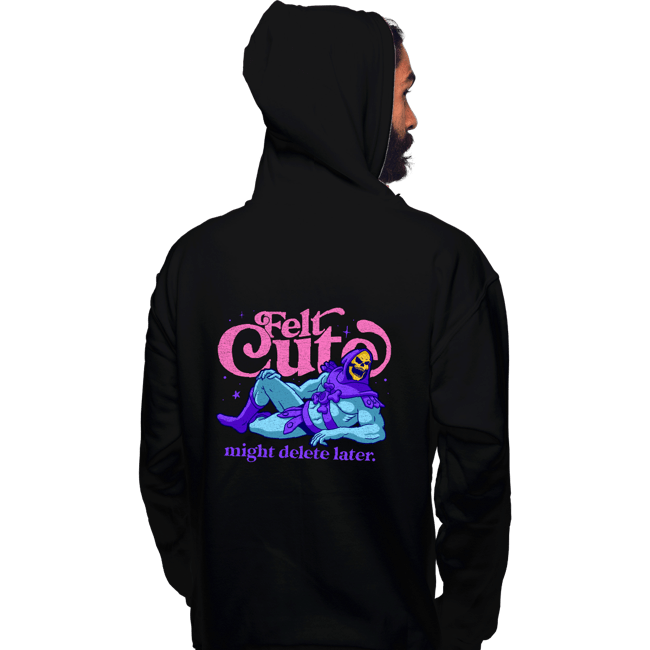 Secret_Shirts Pullover Hoodies, Unisex / Small / Black Felt Cute!