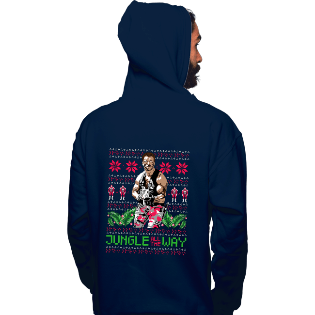 Shirts Pullover Hoodies, Unisex / Small / Navy Jingle All The Way Predator