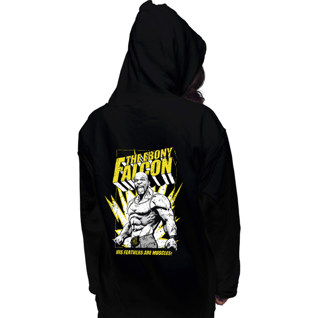Secret_Shirts Pullover Hoodies, Unisex / Small / Black The Ebony Falcon