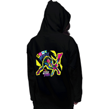 Load image into Gallery viewer, Daily_Deal_Shirts Pullover Hoodies, Unisex / Small / Black Punk Spider Is Not Dead
