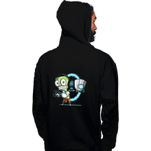 Load image into Gallery viewer, Shirts Pullover Hoodies, Unisex / Small / Black The Cupcake Is A Lie
