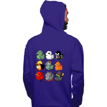 Load image into Gallery viewer, Secret_Shirts Pullover Hoodies, Unisex / Small / Violet Duck Halloween
