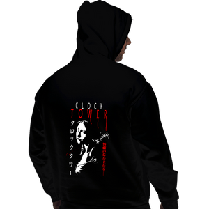 Daily_Deal_Shirts Pullover Hoodies, Unisex / Small / Black Clock Fear