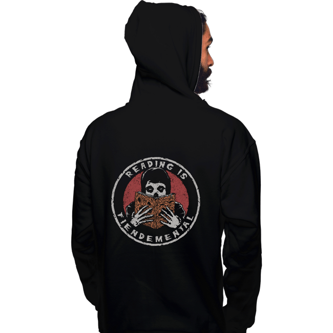 Shirts Pullover Hoodies, Unisex / Small / Black Reading Is Fiendemental