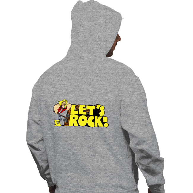 Secret_Shirts Pullover Hoodies, Unisex / Small / Sports Grey Let's Rock