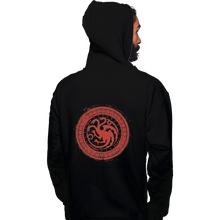 Load image into Gallery viewer, Shirts Pullover Hoodies, Unisex / Small / Black Seal Of Dragons

