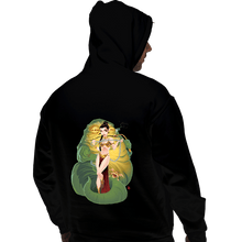 Load image into Gallery viewer, Secret_Shirts Pullover Hoodies, Unisex / Small / Black Leia &amp; Jabba
