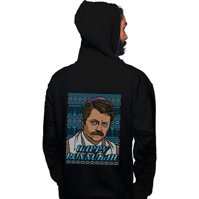 Shirts Pullover Hoodies, Unisex / Small / Black Happy Ronnukah
