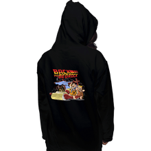 Load image into Gallery viewer, Daily_Deal_Shirts Pullover Hoodies, Unisex / Small / Black Back to Bedrock
