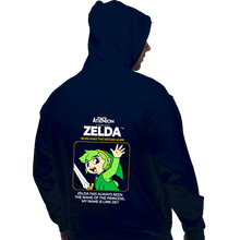 Load image into Gallery viewer, Daily_Deal_Shirts Pullover Hoodies, Unisex / Small / Navy Not Zelda
