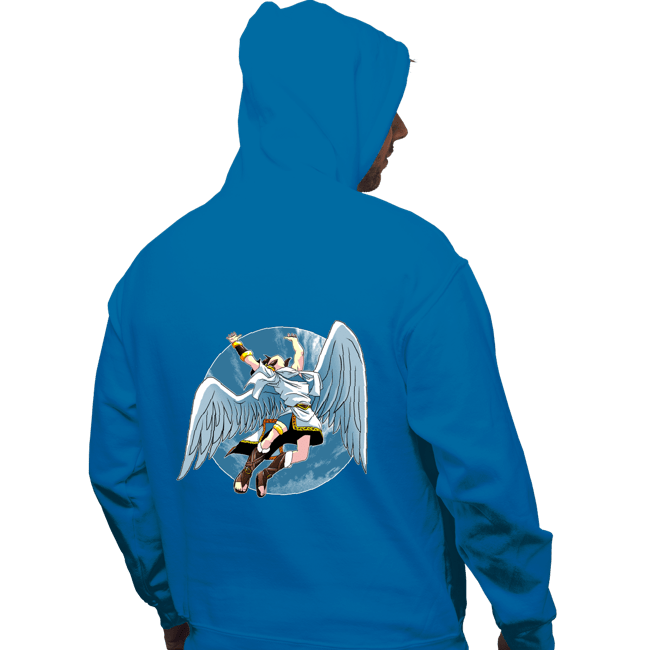 Shirts Pullover Hoodies, Unisex / Small / Sapphire Led Icarus