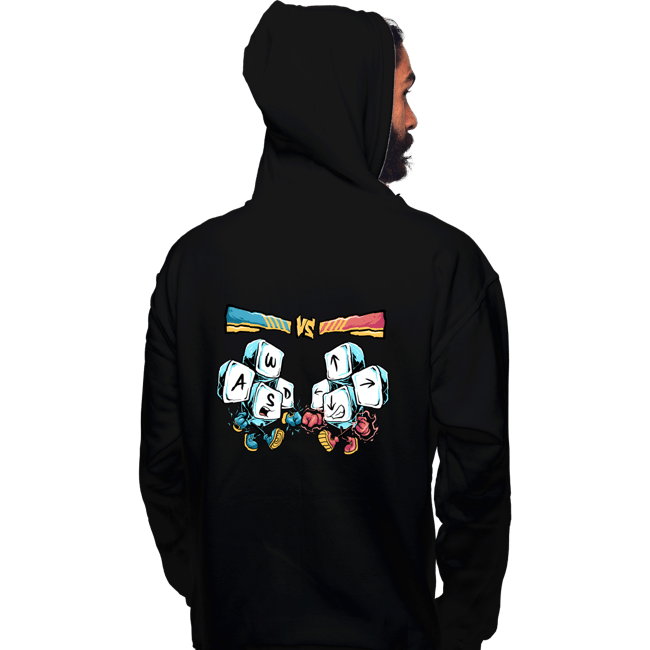 Daily_Deal_Shirts Pullover Hoodies, Unisex / Small / Black Direction Fight
