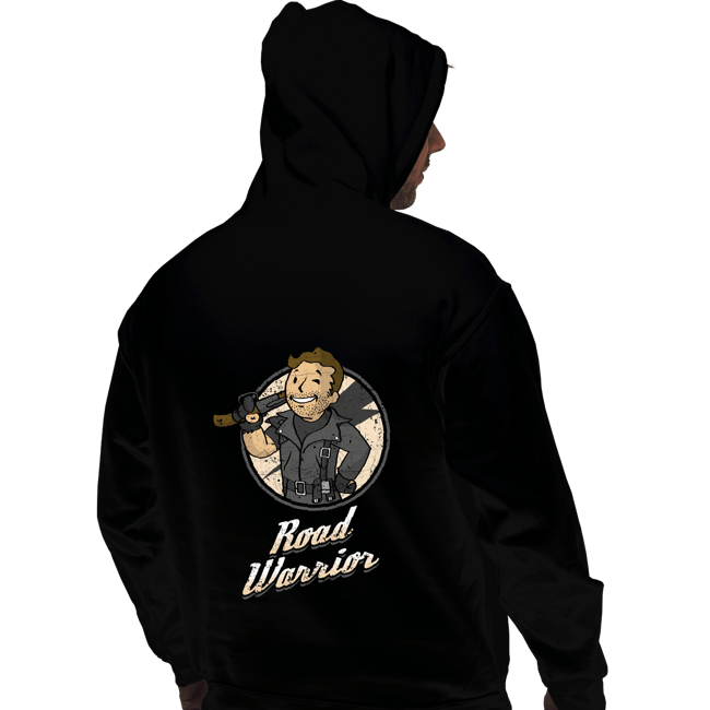 Shirts Pullover Hoodies, Unisex / Small / Black Road Warrior