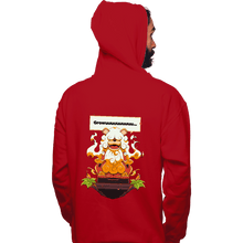 Load image into Gallery viewer, Shirts Pullover Hoodies, Unisex / Small / Red Hisuian Growlithe
